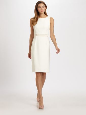 Dior Shantung Dress - Lyst