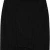 Helmut Lang Bandage Jersey Skirt in Black - Lyst
