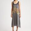 Jean Paul Gaultier Striped Tunic Dress in Blue (navy) - Lyst