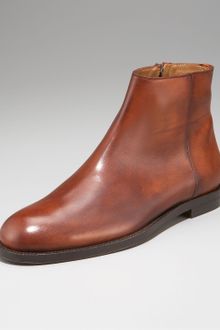 Jimmy Choo Burnished Leather Boot - Lyst