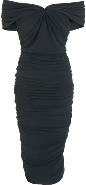 Lanvin Fitted Dress - Lyst