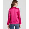 Marc By Marc Jacobs Disco Satin Top in Pink (magenta) - Lyst