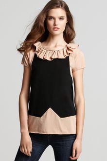 Marc By Marc Jacobs Fosse Color Block Jersey Tee - Lyst