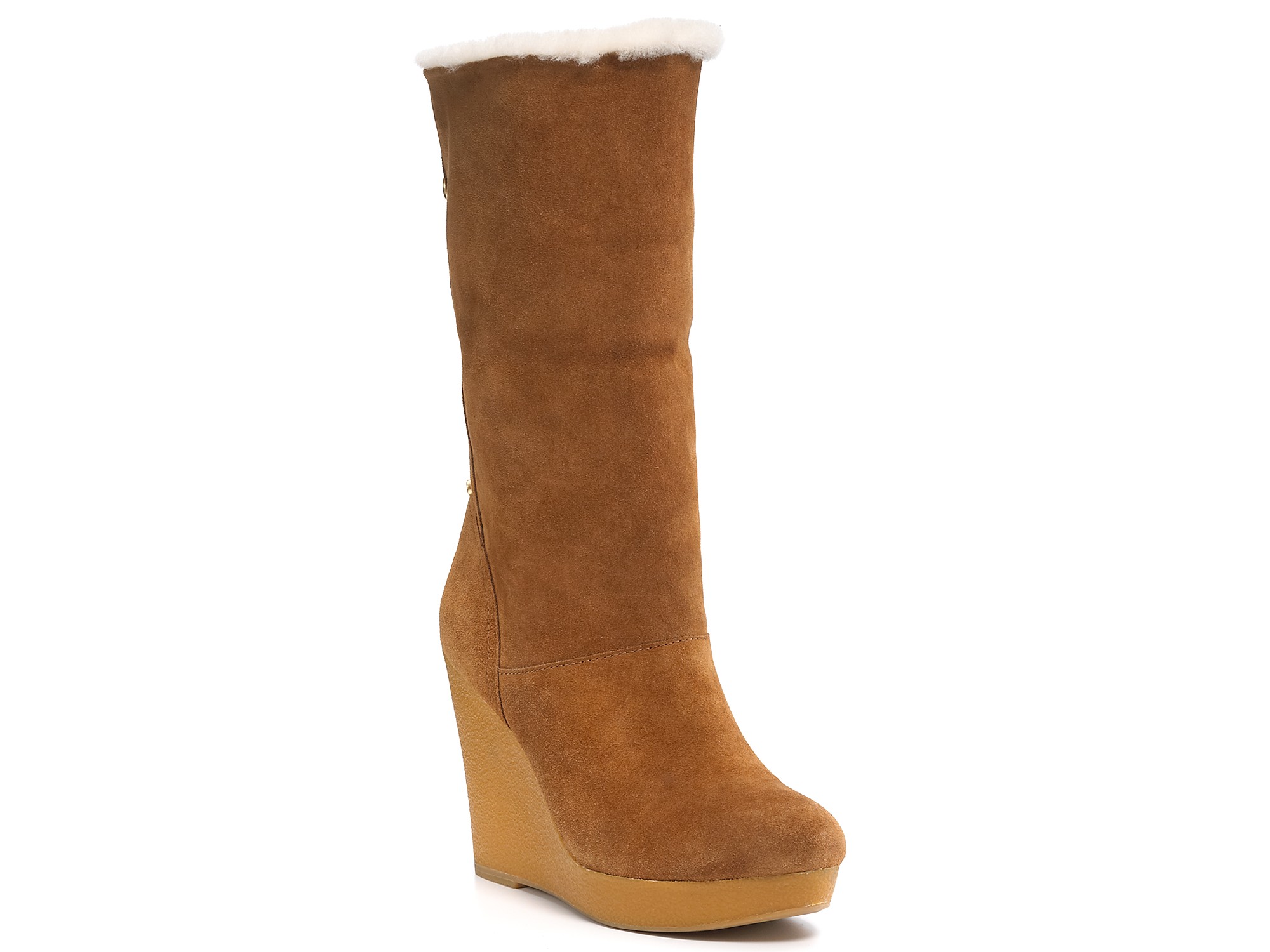 michael kors wedge boots