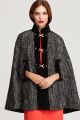 Milly Belle Suede Trimmed Cape