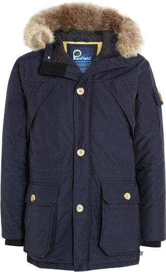 Penfield Navy Arctic Expedition Hoosan Parka - Lyst