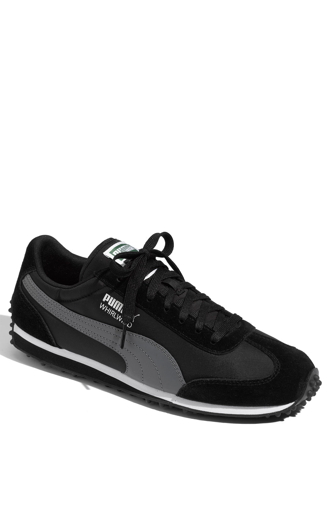 Puma Mens Whirlwind Classic Sneaker In Black For Men Black Steel Grey Lyst 