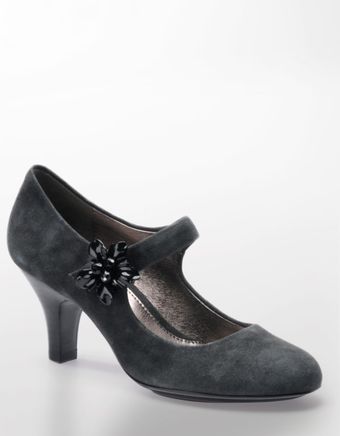  Vercelli Suede Mary Jane Pumps 