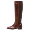 Stuart Weitzman Mount Flat Stretch Boots in Brown (saddle) - Lyst