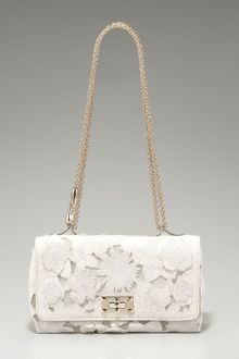 Valentino Girello Lace Flap Bag - Lyst
