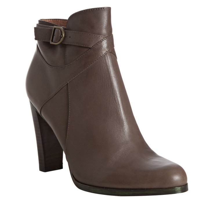 mushroom leather boots