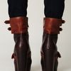 Free People Andee Platform Buckle Boot in Brown - Lyst