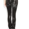 Helmut Lang Metallic Midrise Skinny Jeans in Gray (black) - Lyst