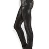 Helmut Lang Metallic Midrise Skinny Jeans in Gray (black) - Lyst