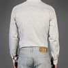 John Varvatos Slim Fit Shirt with Contrast Placket in White for Men (moth) - Lyst