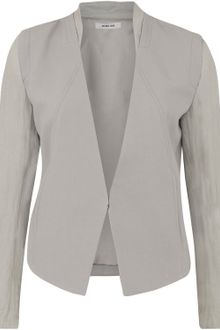 Helmut Lang Beige Wrinkle Sleeve Jacket - Lyst