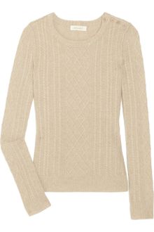 Inhabit Cable-knit Cashmere-blend Sweater - Lyst