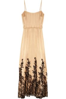 Rosamosario Classica Bellezza Silk-satin Chemise - Lyst