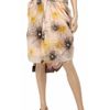 Vionnet Printed Cotton Skirt in Pink - Lyst