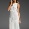 Holy Tee Mystic Dress with Fringe in White - Lyst