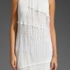 Holy Tee Mystic Dress with Fringe in White - Lyst