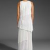 Holy Tee Mystic Dress with Fringe in White - Lyst