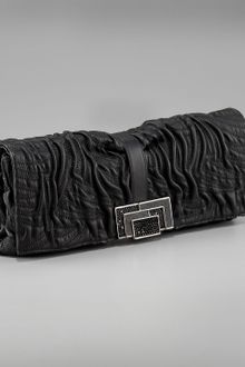 Judith Leiber Nora Pleated Clutch - Lyst