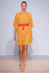Nicole Farhi Perforated Sequins Tunic Dress