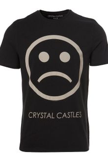 Topman Black Crystal Castles Crew Tee - Lyst