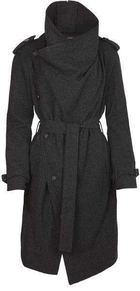 AllSaints Saredon Trenchcoat - Lyst
