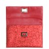 Anya Hindmarch Valorie Glitter Envelope Clutch in Red - Lyst