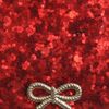 Anya Hindmarch Valorie Glitter Envelope Clutch in Red - Lyst