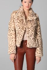 Rory Beca Moss Fur Jacket