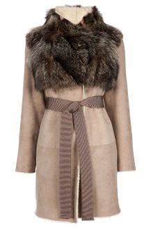 Xuod Doux Sheepskin Coat - Lyst