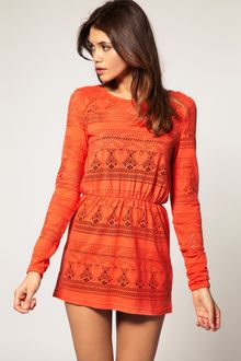 ASOS Collection Asos Tunic with Crochet Detail - Lyst