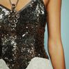 Free People Kristins Limited Edition Glamour Dress in Black (ivory combo) - Lyst