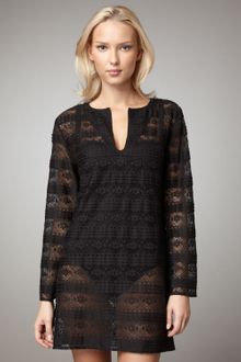 La Blanca Lace Coverup Tunic - Lyst