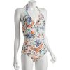 Shoshanna Violet Provence Print Onepiece Halter Swimsuit in Purple (violet) - Lyst
