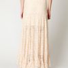 Free People Two Tone Pieced Lace Maxi in Beige (antique) - Lyst