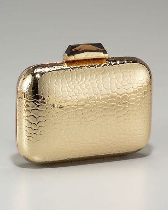 Kotur Morley Croc-embossed Box Clutch - Lyst