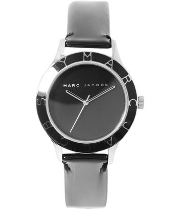 Marc By Marc Jacobs Black Round Face Watch - Lyst