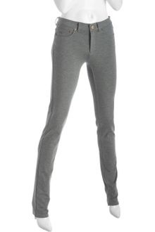Marc By Marc Jacobs Shadow Grey Melange Stretch Knit Anya Leggings - Lyst