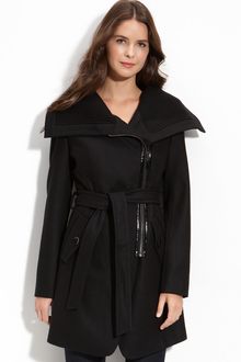 Via Spiga Belted Coat - Lyst