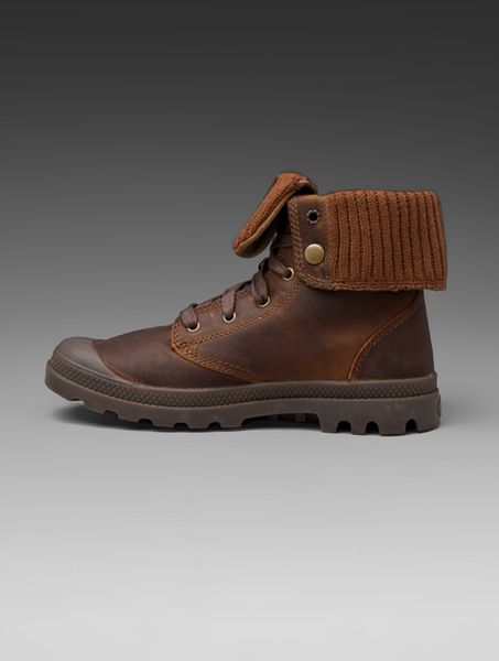 tan palladium boots