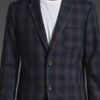 Penguin Guto Plaid Blazer in Blue for Men (total eclipse) - Lyst