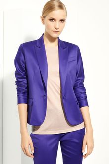 Reed Krakoff Wool Blend Sateen Jacket - Lyst