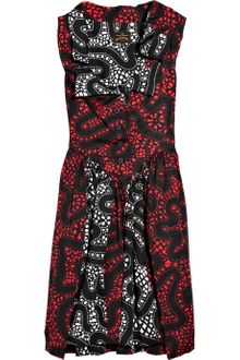 Vivienne Westwood Anglomania Monday Printed Cotton Dress - Lyst