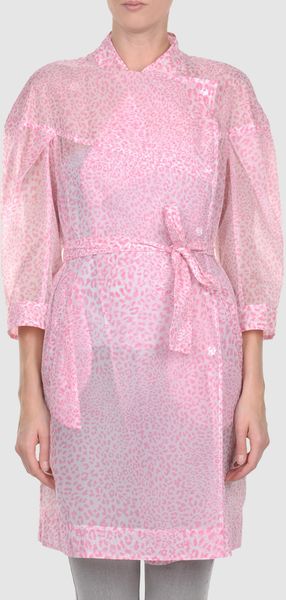 Blumarine Fulllength Jacket in Pink (purple) - Lyst