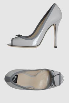 D&G Pumps with Open Toe - Lyst