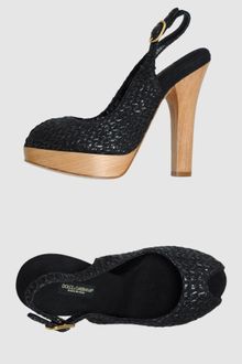 Dolce & Gabbana Platform Sandals - Lyst